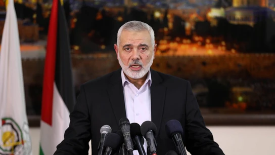 El líder de Hamás, Ismail Haniyeh, en una imagen de archivo El líder de Hamás, Ismail Haniyeh, en una imagen de archivo