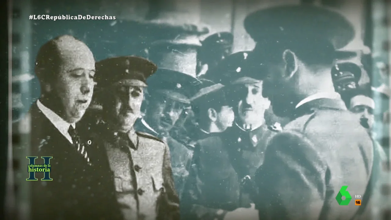 "Franco le persiguió toda su vida, así que tanto amor no se tenían", afirma el hijo de Gil-Robles en este vídeo donde laSexta Columna analiza cómo su padre ascendió a los militares que participaron en el golpe de Estado de 1936.