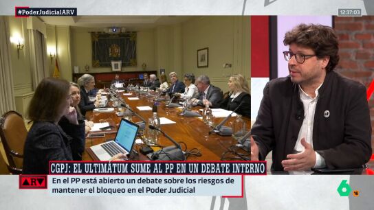 ARV- Fernando Berl&iacute;n advierte sobre las consecuencias del bloqueo del CGPJ: "Cada a&ntilde;o de bloqueo cuesta 12 millones de euros"