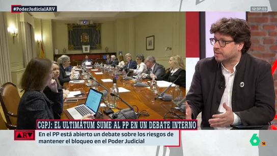 ARV- Fernando Berlín advierte sobre las consecuencias del bloqueo del CGPJ: "Cada año de bloqueo cuesta 12 millones de euros" ARV- Fernando Berlín advierte sobre las consecuencias del bloqueo del CGPJ: "Cada año de bloqueo cuesta 12 millones de euros"