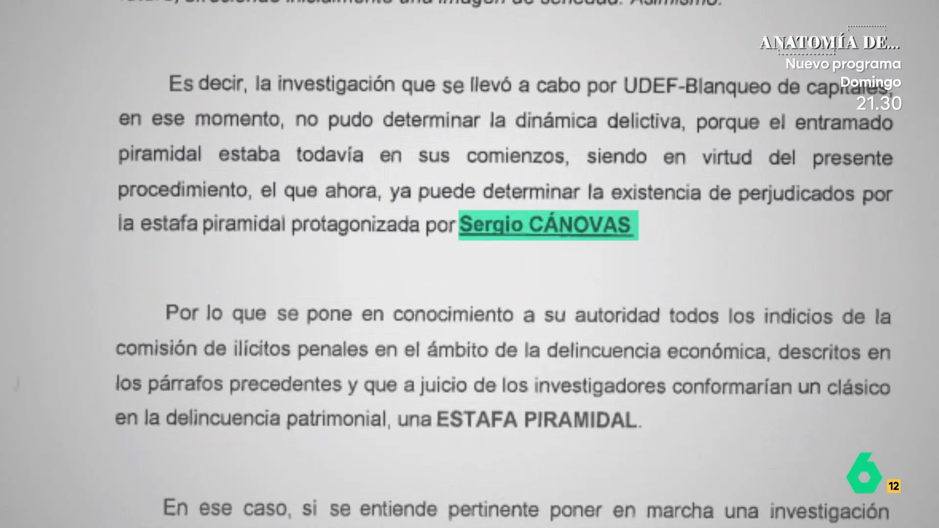 Así fue la detención de Sergio Cánovas por "presunta estafa piramidal"