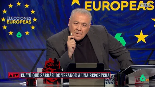 ARV-Ferreras responde a Tezanos tras decirle a una periodista de laSexta que "no sabe nada de sociología" ARV-Ferreras responde a Tezanos tras decirle a una periodista de laSexta que "no sabe nada de sociología"