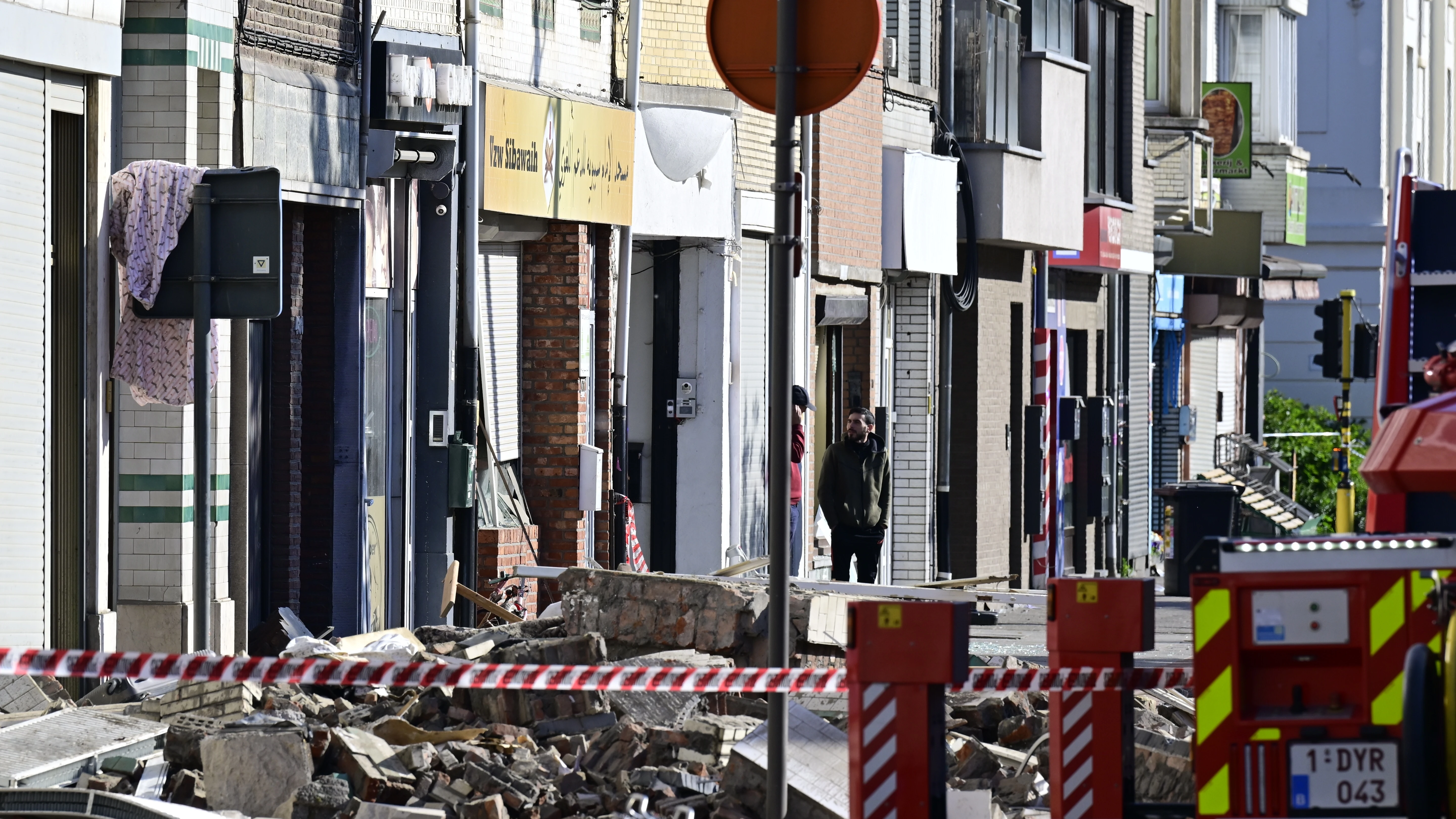 Explosión en la ciudad belga de Hoboken Explosión en la ciudad belga de Hoboken