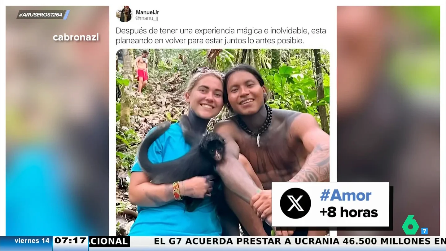 Una joven australiana lo deja todo por amor y se va vivir al Amazonas tras conocer a su pareja por redes sociales Una joven australiana lo deja todo por amor y se va vivir al Amazonas tras conocer a su pareja por redes sociales