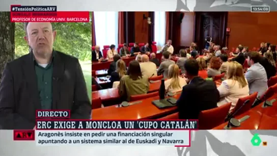 Gonzalo Bernardos, sobre la petición de una financiación singular para Cataluña: "Volvemos al año 2012 con Artur Mas" Gonzalo Bernardos, sobre la petición de una financiación singular para Cataluña: "Volvemos al año 2012 con Artur Mas"