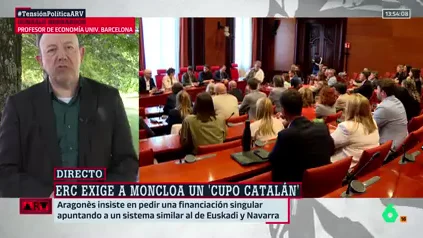 Gonzalo Bernardos, sobre la petición de una financiación singular para Cataluña: "Volvemos al año 2012 con Artur Mas"