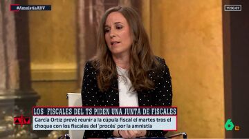 ARV - Natalia Junquera, tras el choque de fiscales por la amnistía: "El ambiente en la Justicia se enrarece mucho"
