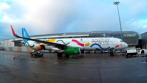 Aeropuerto de Luton, en Inglaterra