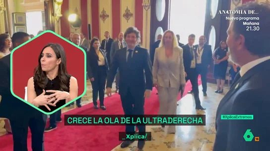 XPLICA Pilar Velasco explica a qué responde el ascenso de la ultraderecha: "Hay razones de crisis no resueltaas desde el año 2008" XPLICA Pilar Velasco explica a qué responde el ascenso de la ultraderecha: "Hay razones de crisis no resueltaas desde el año 2008"