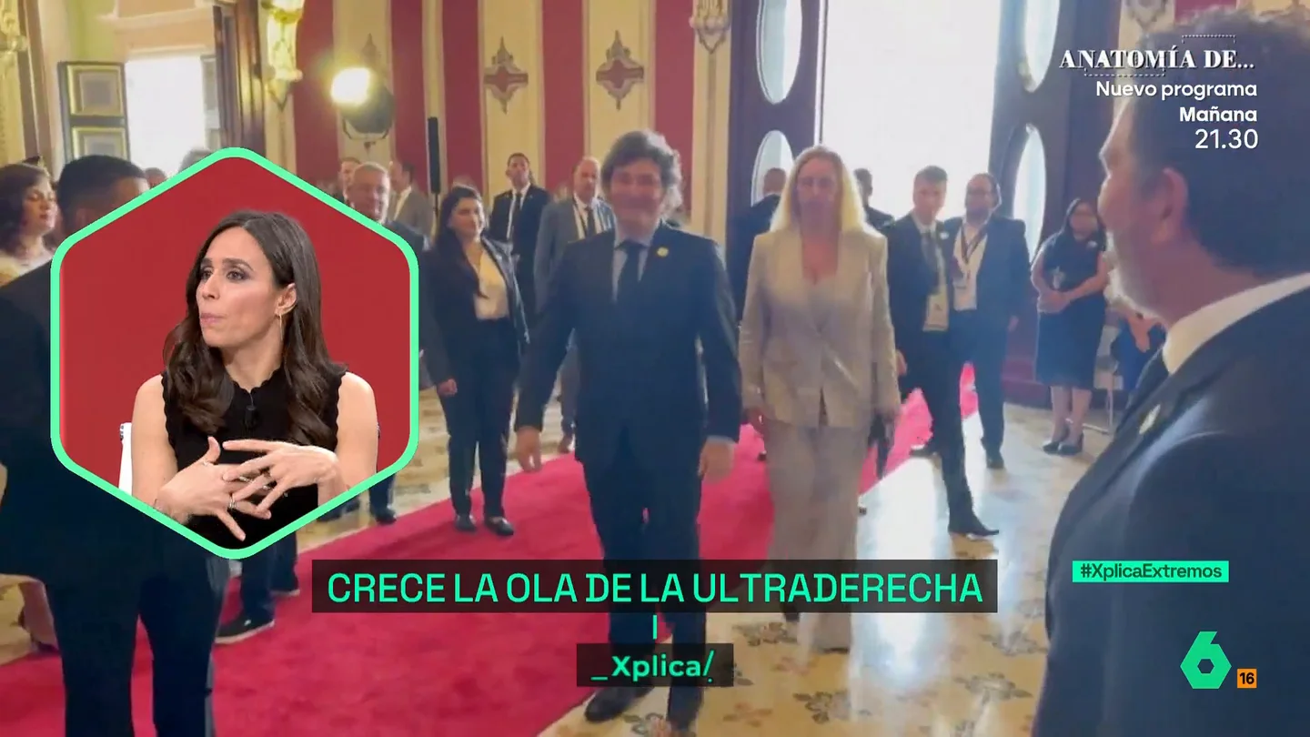 XPLICA Pilar Velasco explica a qué responde el ascenso de la ultraderecha: "Hay razones de crisis no resueltaas desde el año 2008" XPLICA Pilar Velasco explica a qué responde el ascenso de la ultraderecha: "Hay razones de crisis no resueltaas desde el año 2008"