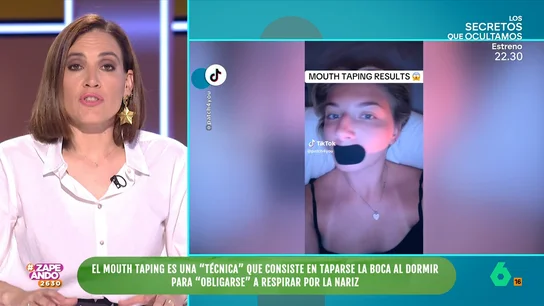 ¿Funciona el mouth taping? Boticaria García explica los peligros de esta técnica viral ¿Funciona el mouth taping? Boticaria García explica los peligros de esta técnica viral