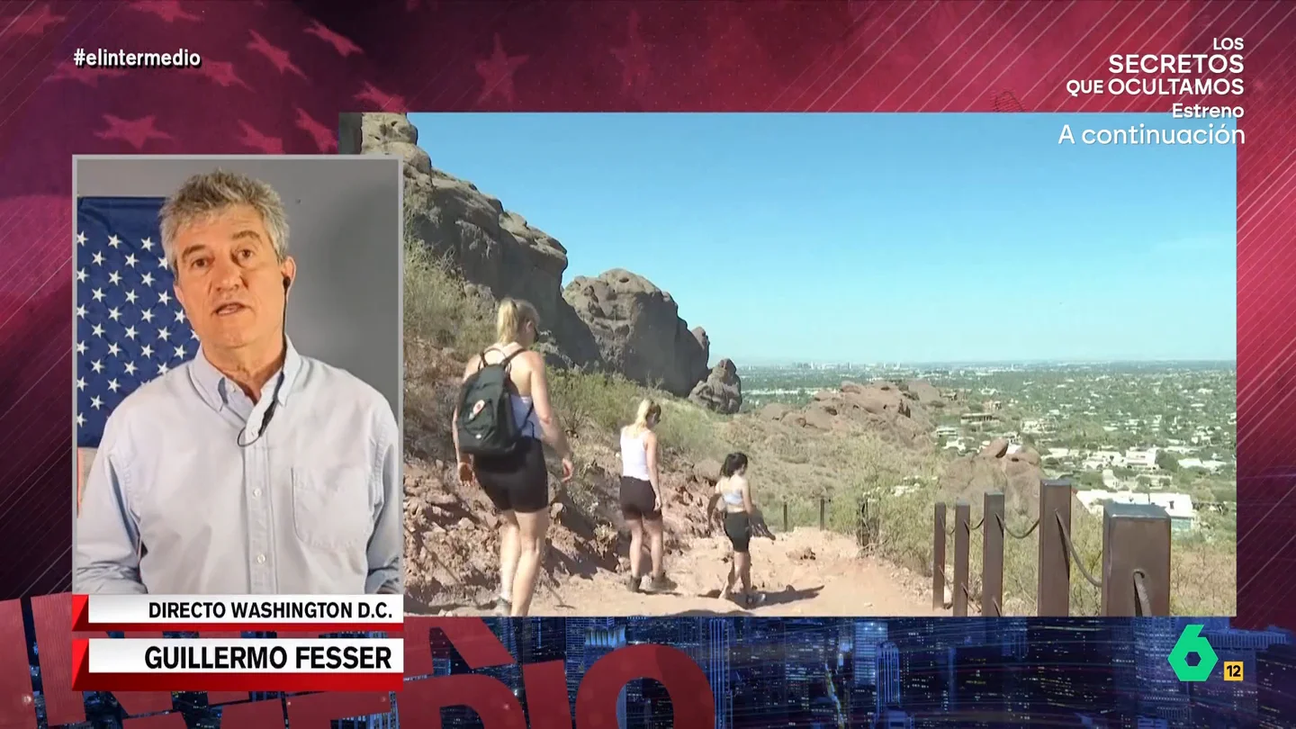 Guillermo Fesser, sobre la ola de calor en EEUU: "65 millones de personas vamos a soportarla, la situación es alarmante" Guillermo Fesser, sobre la ola de calor en EEUU: "65 millones de personas vamos a soportarla, la situación es alarmante"