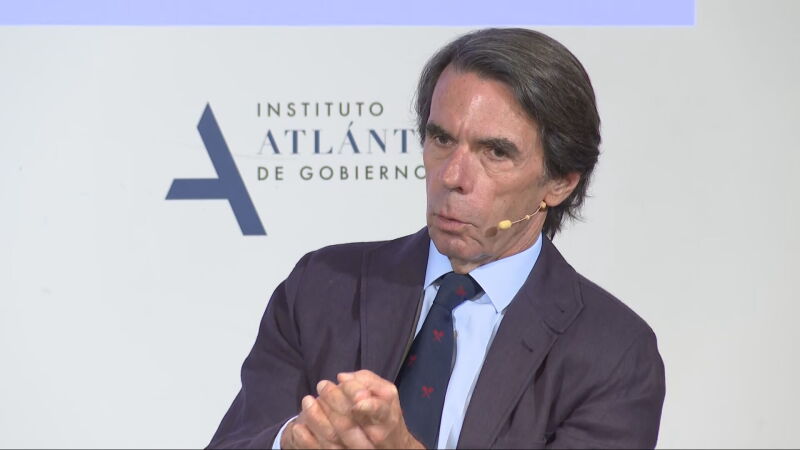 El expresidente del Gobierno José María Aznar 