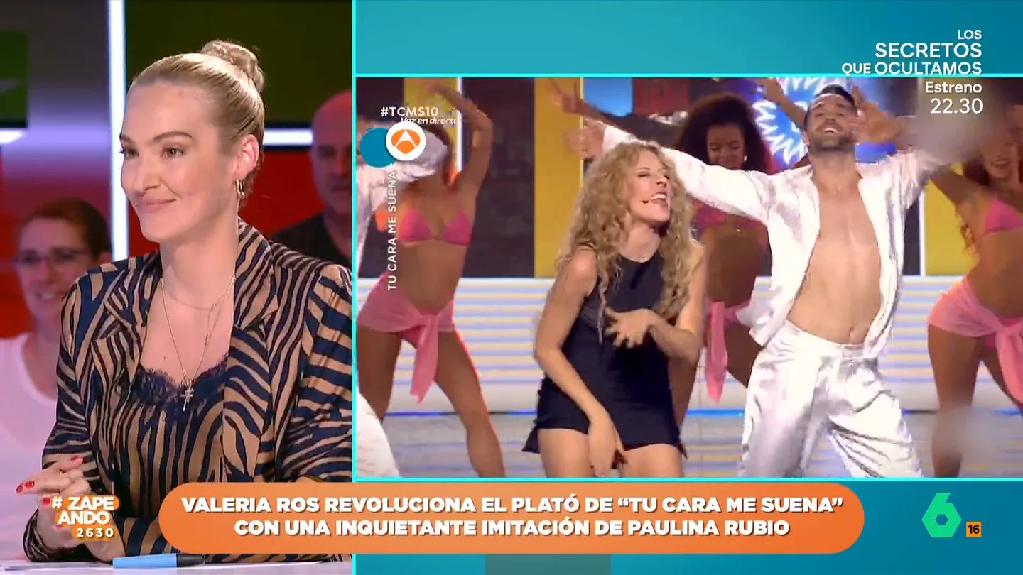 Así defiende Isabel Forner la actuación de Valeria Ros en 'Tu cara me suena': "Te despierta algo más" Así defiende Isabel Forner la actuación de Valeria Ros en 'Tu cara me suena': "Te despierta algo más"