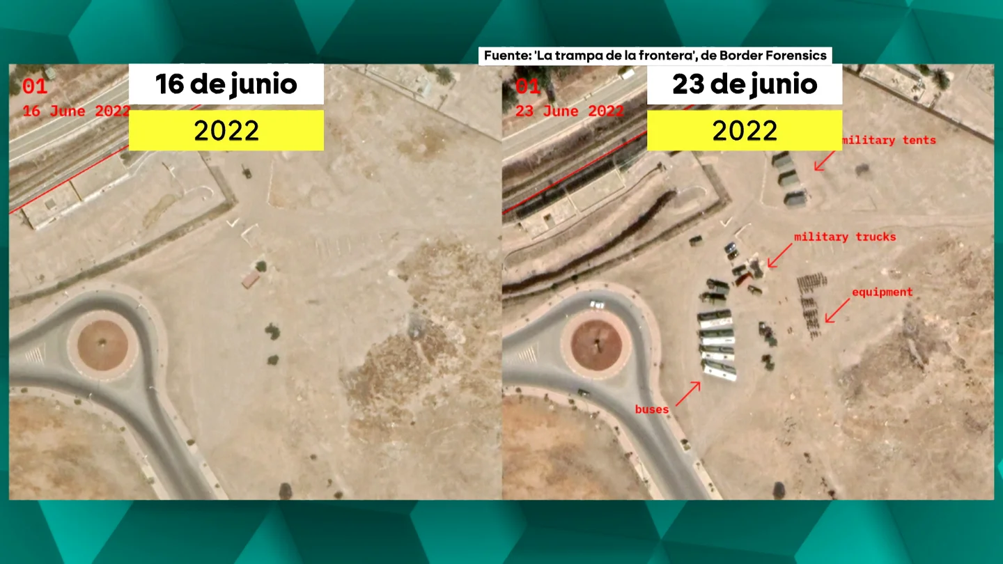 Una investigación demuestra que Marruecos provocó el salto a la valla de Melilla Una investigación demuestra que Marruecos provocó el salto a la valla de Melilla