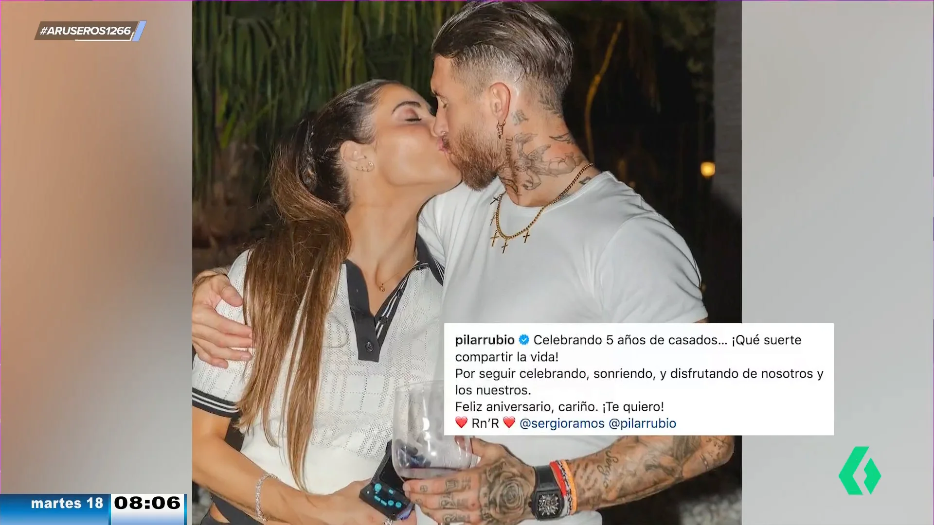 De Sergio Ramos y Pilar Rubio a Álvaro Morata y Alice Campello: las declaraciones de amor de los futbolistas