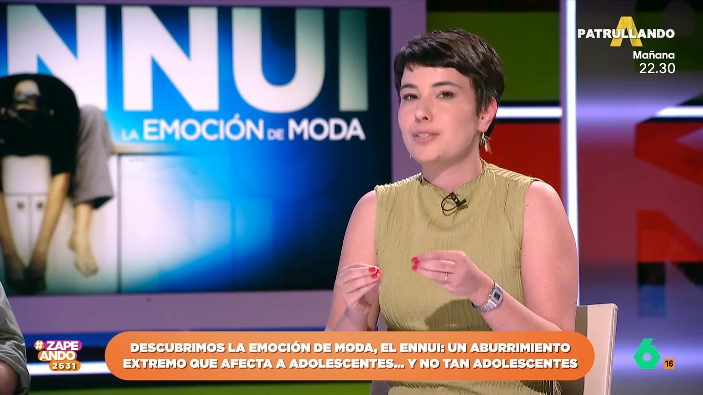 Marta Fernández, psicóloga, da las claves para conocer qué es ennuí, la nueva emoción de 'Del Revés 2' Marta Fernández, psicóloga, da las claves para conocer qué es ennuí, la nueva emoción de 'Del Revés 2'