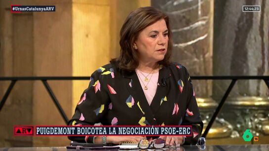 ARV- Luc&iacute;a M&eacute;ndez: "Puigdemont quiere repetir elecciones y ERC no se atreve a plantarle cara"