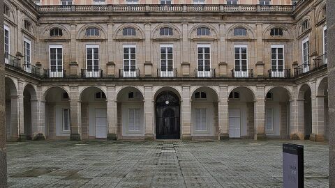 Patio del Palacio Real de Riofrío