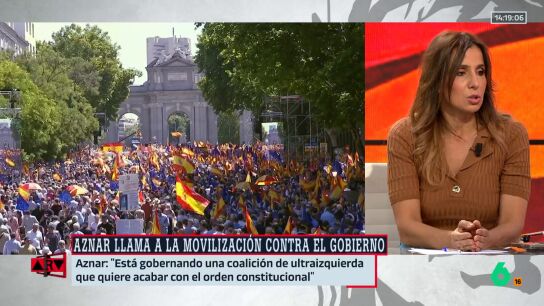 ARV- Carmen Morodo, tras las declaraciones de Aznar: "Cuando no hay matices, acabas perdiendo la raz&oacute;n"