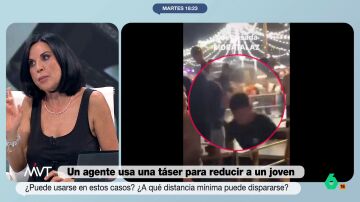 Bea de Vicente responde a Tania Sánchez: "Cuando un loco vaya a por tu hijo verás lo que agradeces un policía con un táser"