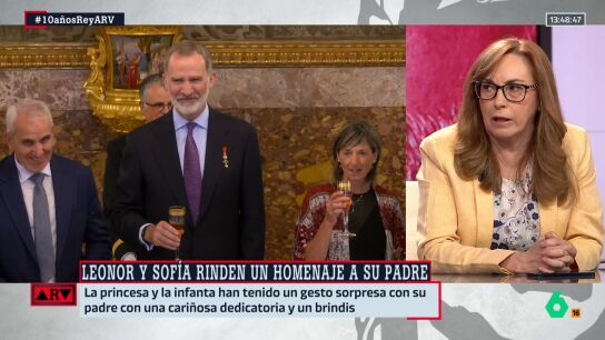 Ang&eacute;lica Rubio sobre los reyes