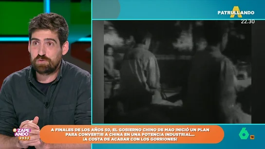 El divulgador Javier Peña explica por qué Mao Zedong decidió acabar con todos los gorriones en China El divulgador Javier Peña explica por qué Mao Zedong decidió acabar con todos los gorriones en China