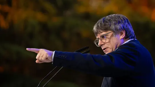 Imagen de archivo del expresidente de la Generalitat Carles Puigdemont. Imagen de archivo del expresidente de la Generalitat Carles Puigdemont.