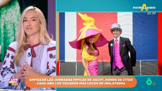 Isabel Forner repasa los tocados más originales que se han podido ver en las carreras de Royal Ascot Isabel Forner repasa los tocados más originales que se han podido ver en las carreras de Royal Ascot