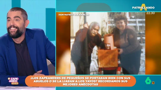 Dani Mateo revela el secreto que tenía con su abuela cuando era pequeño: "Un día mi padre fue a espiar" Dani Mateo revela el secreto que tenía con su abuela cuando era pequeño: "Un día mi padre fue a espiar"