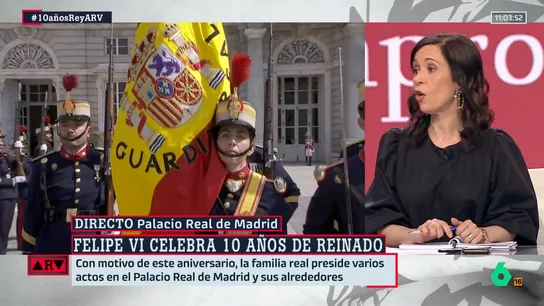 ARV- Ángeles Caballero analiza el reinado de Felipe VI: "La España de hace 10 años ha cambiado profundamente" ARV- Ángeles Caballero analiza el reinado de Felipe VI: "La España de hace 10 años ha cambiado profundamente"