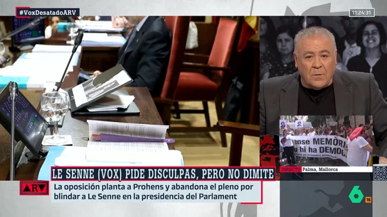 ARV- Ferreras, sobre Le Senne (Vox): "¿Cómo el PP permite que este matón siga al frente de una institución tan importante?" ARV- Ferreras, sobre Le Senne (Vox): "¿Cómo el PP permite que este matón siga al frente de una institución tan importante?"