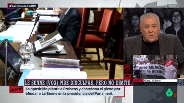 ARV- Ferreras, sobre Le Senne (Vox): "¿Cómo el PP permite que este matón siga al frente de una institución tan importante?"