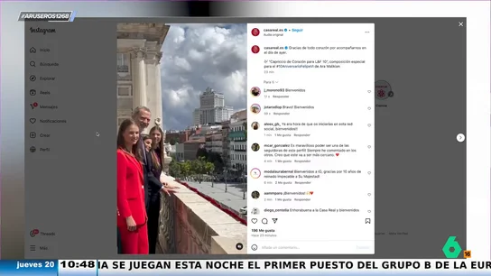 La Casa Real se estrena en Instagram: esta es la primera foto de los reyes con la princesa Leonor y la infanta Sofía La Casa Real se estrena en Instagram: esta es la primera foto de los reyes con la princesa Leonor y la infanta Sofía
