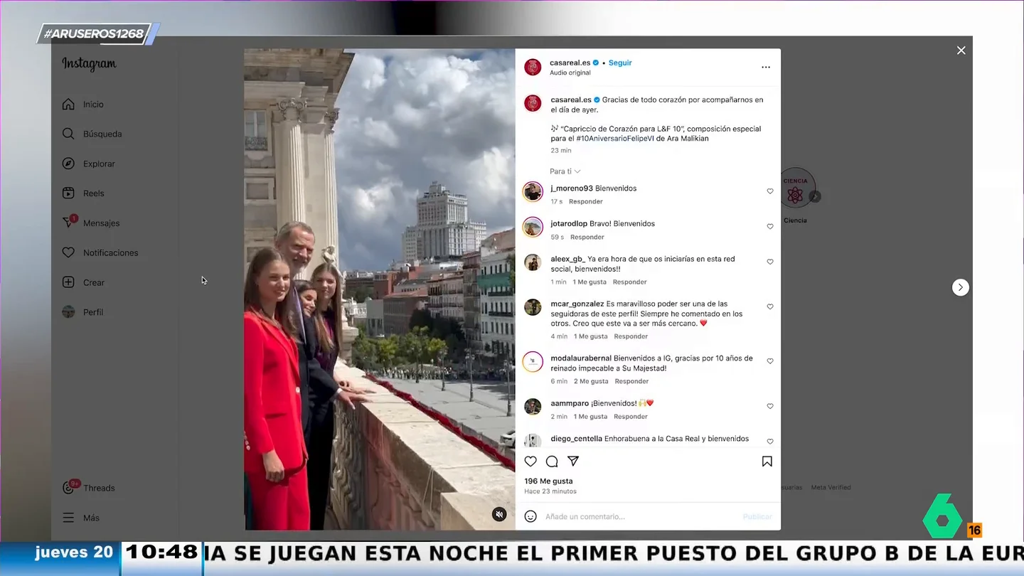 La Casa Real se estrena en Instagram: esta es la primera foto de los reyes con la princesa Leonor y la infanta Sofía La Casa Real se estrena en Instagram: esta es la primera foto de los reyes con la princesa Leonor y la infanta Sofía
