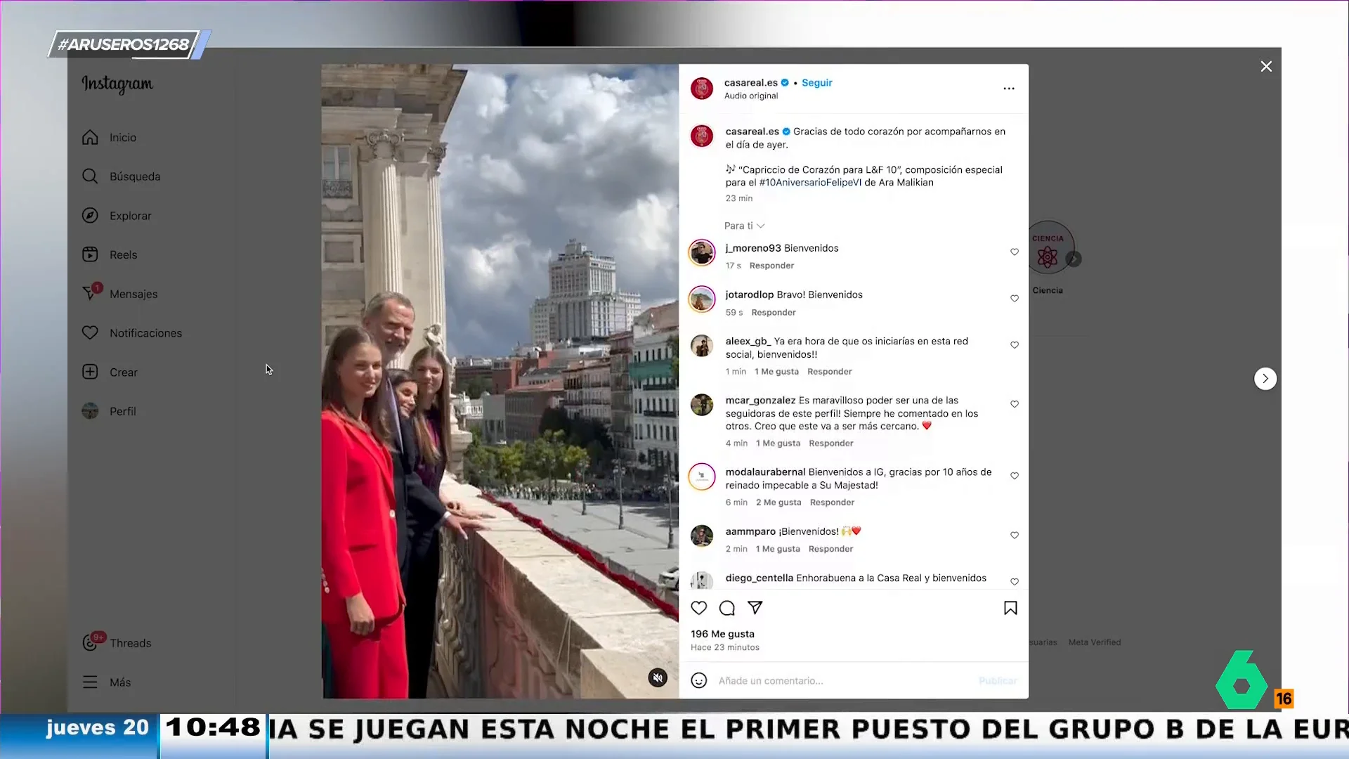 La Casa Real se estrena en Instagram: esta es la primera foto de los reyes con la princesa Leonor y la infanta Sofía