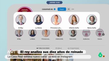 Cristina Pardo, sobre el nuevo perfil de Instagram de la Casa Real: "¿Te imaginas que sigue a Milei?"