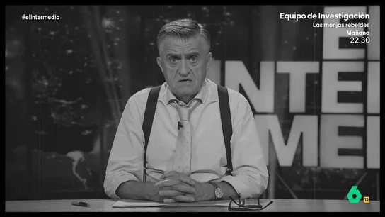 "Españoles, la Fundación Francisco Franco ha muerto": Wyoming anuncia en El Intermedio la extinción de la asociación "Todos los nostálgicos que sustentaban la Fundación Franco podrán levantar el brazo por última vez, pero esta vez para decirle 'hasta nunqui'", afirma Wyoming en este vídeo sobre el inicio de los trámites para extinguir la asociación franquista.