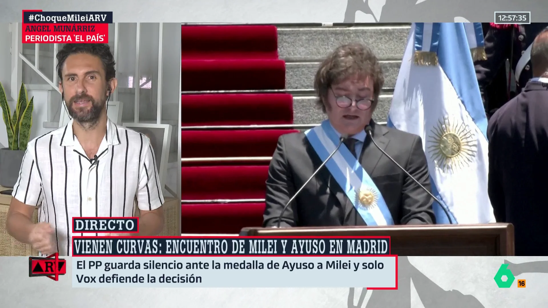 ARV- ¿Qué tienen en común Isabel Díaz Ayuso y Javier Milei? Ángel Munárriz responde ARV- ¿Qué tienen en común Isabel Díaz Ayuso y Javier Milei? Ángel Munárriz responde