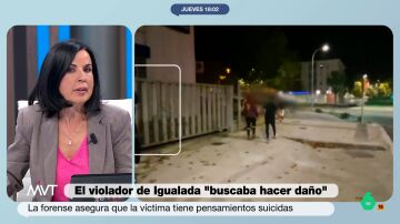 Beatriz de Vicente, sobre el violador de Igualada: "A este tío, si no lo cogen, se convierte en un asesino en serie"