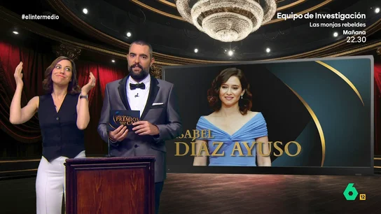 'Ayuso' gana un premio CAM y se lo dedica a Sánchez: "Mira, perro, así se gana algo de forma legítima sin que te lo regale ETA" 'Ayuso' gana un premio CAM y se lo dedica a Sánchez: "Mira, perro, así se gana algo de forma legítima sin que te lo regale ETA"