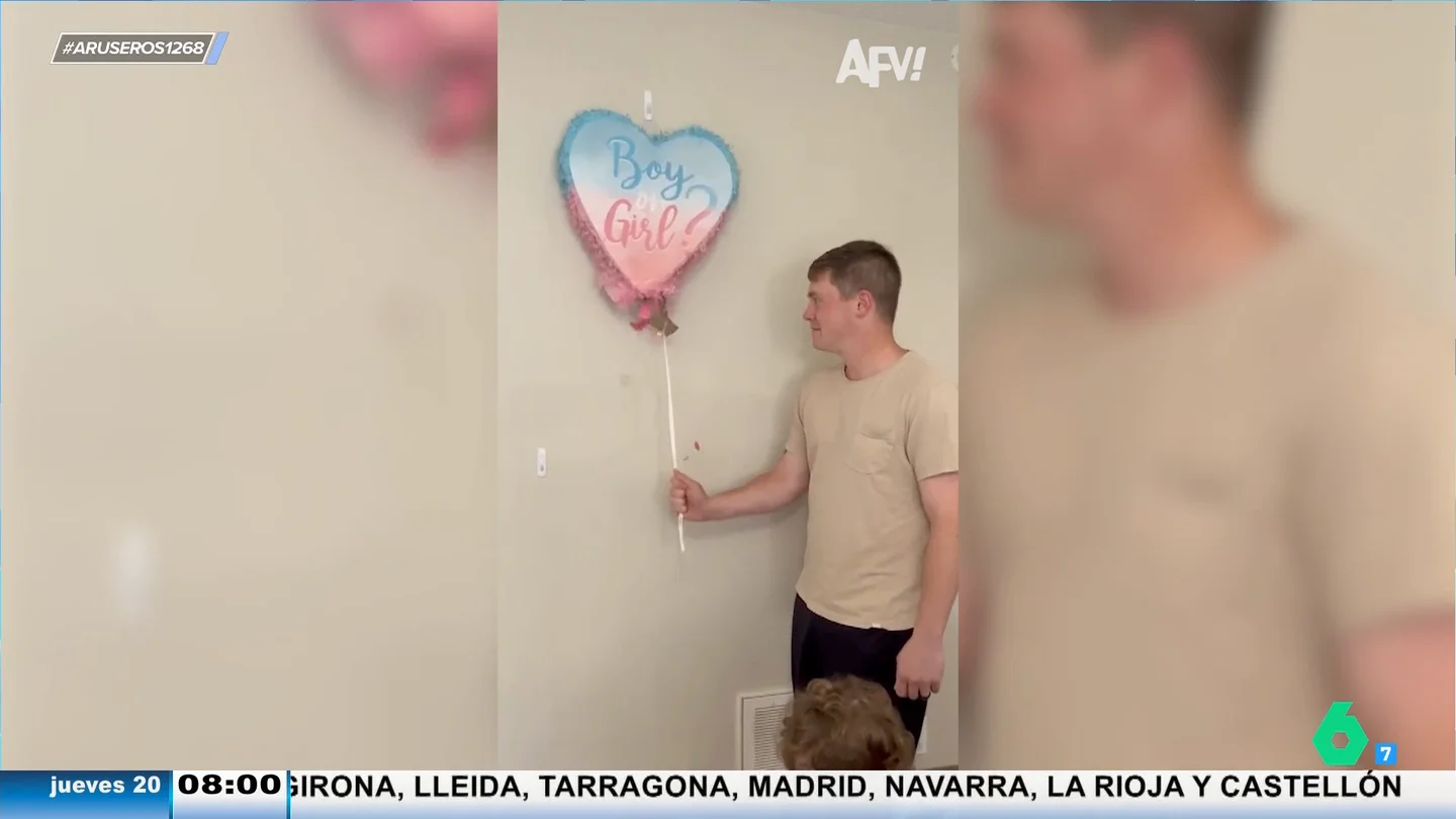 'Epic fail' en un tierno y discreto 'gender reveal' de una familia: "A veces lo barato, sale caro" 'Epic fail' en un tierno y discreto 'gender reveal' de una familia: "A veces lo barato, sale caro"