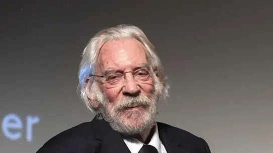 El actor canadiense Donald Sutherland El actor canadiense Sutherland