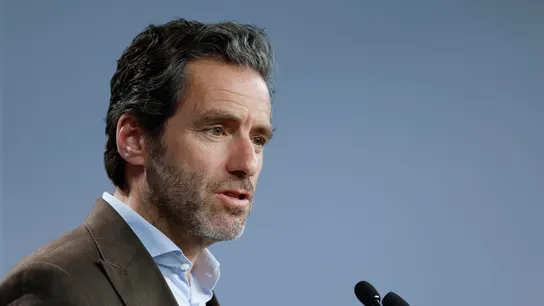 El portavoz del PP, Borja Sémper, durante una rueda de prensa en la sede del partido, en Madrid. El portavoz del PP, Borja Sémper, durante una rueda de prensa en la sede del partido, en Madrid.