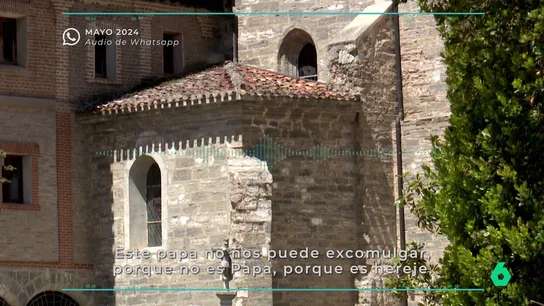 El tajante audio de las monjas de Belorado en el que rechazan al papa Mientras el obispo de Burgos, Mario Iceta, prohibía el acceso al convento de Belorado al falso obispo Pablo de Rojas, las monjas respondían con un contundente audio que Equipo de Investigación reproduce en este vídeo.