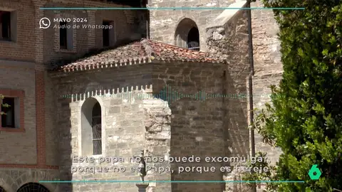 Mientras el obispo de Burgos, Mario Iceta, prohibía el acceso al convento de Belorado al falso obispo Pablo de Rojas, las monjas respondían con un contundente audio que Equipo de Investigación reproduce en este vídeo.