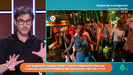 Juanra Bonet pide perdón por su próxima imitación en Tu cara me suena Juanra Bonet pide perdón por su próxima imitación en Tu cara me suena