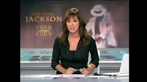 Así contó laSexta la muerte del rey del pop, Michael Jackson, hace 15 años
