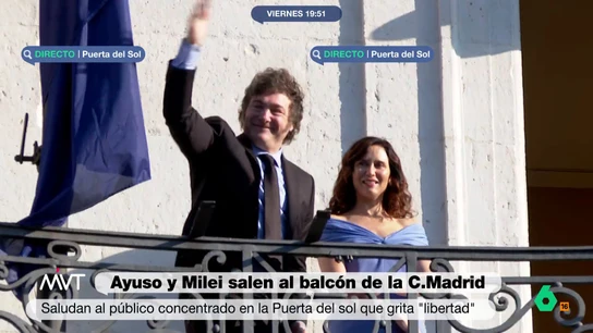 Milei y Ayuso en Madrid Milei y Ayuso en Madrid