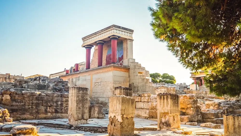 Ruinas del Palacio de Knossos